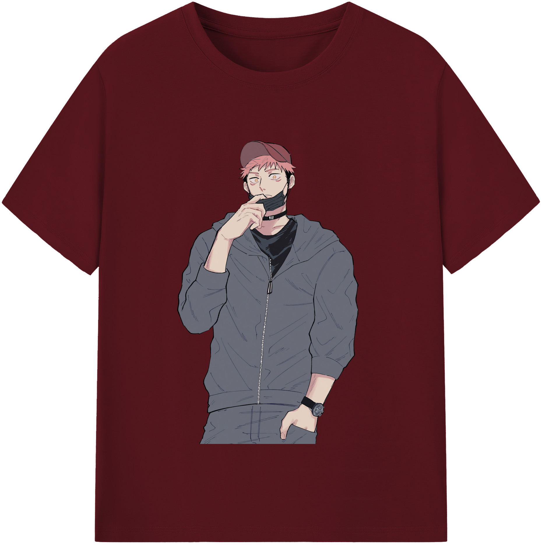 （画像用） 呪術廻戦 Jujutsu Kaisen 綿100％半袖Tシャツ（フロントプリント）